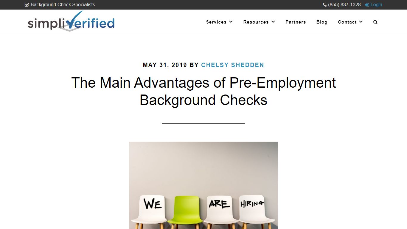 The Main Advantages of Pre-Employment Background Checks